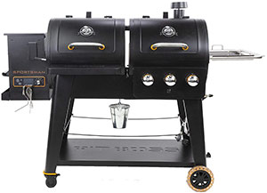 PIT BOSS PB1230SP Wood Pellet and Gas Combo Grill – the largest 